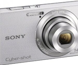 SONY Cyber-shot W610 (14.10MCCD/x4 Optical zoom) Silver DSC-W610/S - International Version (No Warranty)