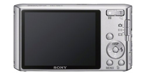 SONY Cyber-shot W610 (14.10MCCD/x4 Optical zoom) Silver DSC-W610/S - International Version (No Warranty)