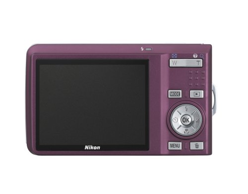 Nikon Coolpix S550 10MP Digital Camera with 5x Optical Zoom (Plum)