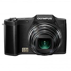 Olympus SZ-12 14MP Digital Camera with 24x Wide-Angle Zoom (Black) (Old Model)