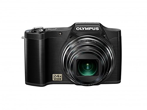 Olympus SZ-12 14MP Digital Camera with 24x Wide-Angle Zoom (Black) (Old Model)