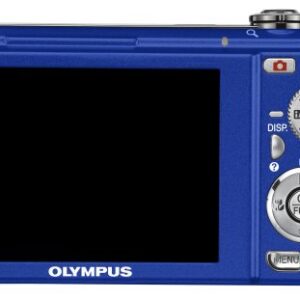 Olympus FE370 8MP Digital Camera with 5x Optical Dual Image Stabilized Zoom (Blue)