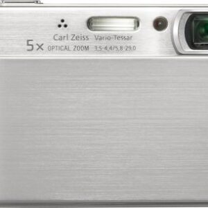 Sony Cybershot DSC-T200 8.1MP Digital Camera with 5x Optical Zoom with Super Steady Shot Image Stabilization (Silver)