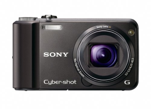 Sony Cyber-Shot DSC-H70 16.1 MP Digital Still Camera with 10x Wide-Angle Optical Zoom G Lens and 3.0-inch LCD (Black)