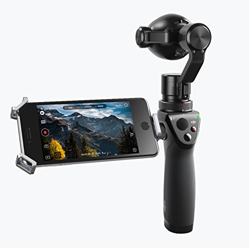 DJI 4K, UHD 3.5x Optical Zoom, 2x Digital Zoom Handheld 4K Camera Osmo+ Black