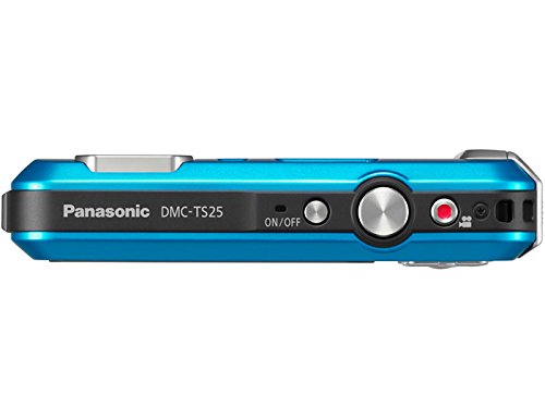 Panasonic Lumix DMC-TS25 16.1 MP Tough Digital Camera with 8x Intelligent Zoom (Blue)