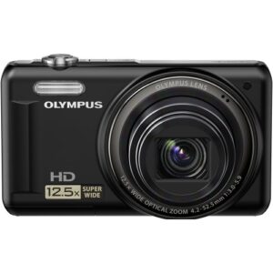 olympus vr-320 14 mp digital camera with 12.5x optical zoom and 3″ lcd (black) (old model)