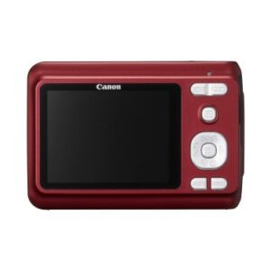Canon PowerShot A480 10 MP Digital Camera with 3.3x Optical Zoom and 2.5-inch LCD (Deep Red)