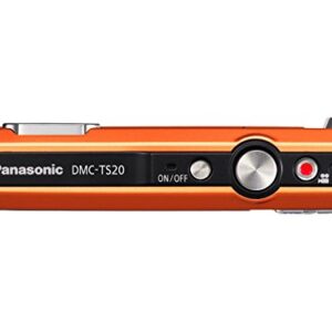 Panasonic Lumix TS20 16.1 MP TOUGH Waterproof Digital Camera with 4x Optical Zoom (Orange) (OLD MODEL)