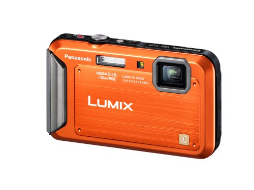 Panasonic Lumix TS20 16.1 MP TOUGH Waterproof Digital Camera with 4x Optical Zoom (Orange) (OLD MODEL)