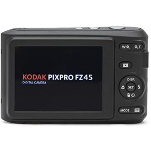 Kodak FZ45RD PIXPRO FZ45 16MP Digital Camera, Red Bundle with Lexar 32GB High-Performance 800x UHS-I SDHC Memory Card + Deco Photo Point and Shoot Field Bag Camera Case