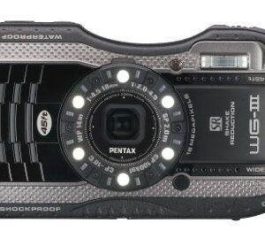 Pentax Optio WG-3 black 16MP Waterproof Digital Camera with 3-Inch LCD Screen (Black)