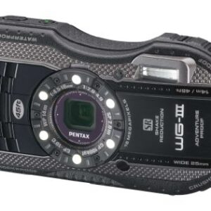 Pentax Optio WG-3 black 16MP Waterproof Digital Camera with 3-Inch LCD Screen (Black)