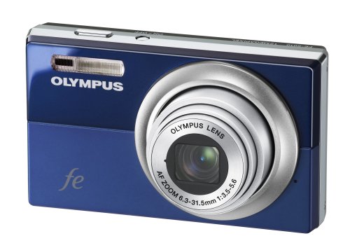 Olympus FE-5010 12MP Digital Camera with 5x Optical Dual Image Stabilized Zoom and 2.7 inch LCD (Blue)