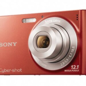 Sony Cyber-Shot DSC-W510 12.1 MP Digital Still Camera with 4x Wide-Angle Optical Zoom Lens and 2.7-inch LCD (Red)