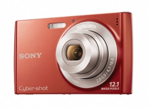 Sony Cyber-Shot DSC-W510 12.1 MP Digital Still Camera with 4x Wide-Angle Optical Zoom Lens and 2.7-inch LCD (Red)