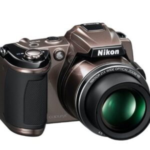 Nikon COOLPIX L120 14.1 MP Digital Camera with 21x NIKKOR Wide-Angle Optical Zoom Lens and 3-Inch LCD (Bronze)