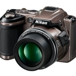 Nikon COOLPIX L120 14.1 MP Digital Camera with 21x NIKKOR Wide-Angle Optical Zoom Lens and 3-Inch LCD (Bronze)