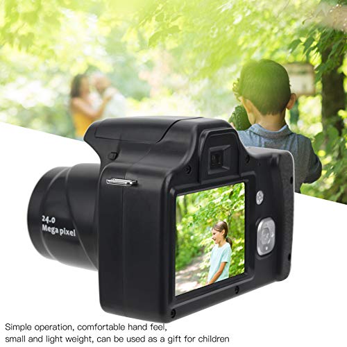 3in LCD HD Screen Digital Camera, 18X Digital Zoom F/2.9 Lens Maximum 32GB Storage 1500mAh Large‑Capacity Battery USB2.0 Portable Camera for Children Gift (Standard Edition)