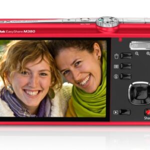 Kodak Easyshare M380 Digital Camera (Red)