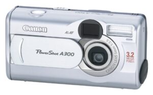 canon powershot a300 3.2mp digital camera with 5.1x digital zoom