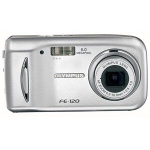 olympus fe-120 6mp digital camera with 3x optical zoom