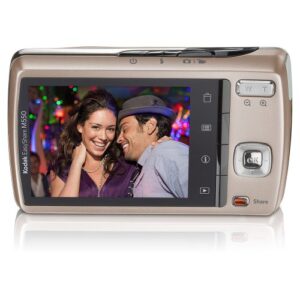 Kodak Easyshare M550 12 MP Digital Camera with 5x Wide Angle Optical Zoom and 2.7-Inch LCD (Tan)