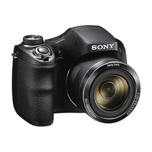 Sony Cyber-Shot DSC-H300 Digital Camera Black Bundle with Camera Bag and Ultra SDHC 16GB UHS Class 10 Memory Card