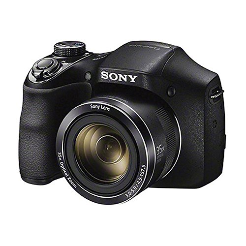 Sony Cyber-Shot DSC-H300 Digital Camera Black Bundle with Camera Bag and Ultra SDHC 16GB UHS Class 10 Memory Card