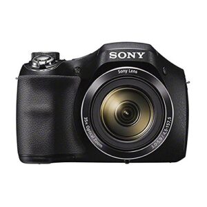 Sony Cyber-Shot DSC-H300 Digital Camera Black Bundle with Camera Bag and Ultra SDHC 16GB UHS Class 10 Memory Card