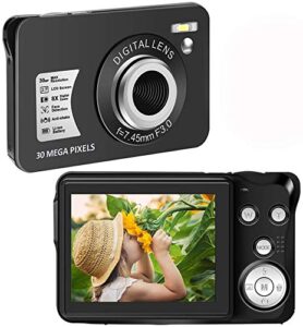 digital camera 30 mega pixels student camera mini camera 2.7 inch hd 1080p camera with 8x digital zoom compact camera