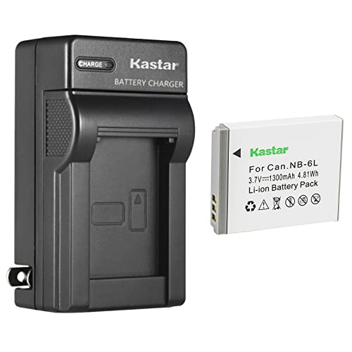 Kastar 1-Pack Battery and AC Wall Charger Replacement for Lecran FHD 1080P 36.0 Mega Pixels Vlogging Camera, Lecran FHD 2.7K 44.0 Mega Pixels Vlogging Camera, Compact Portable Mini Cameras