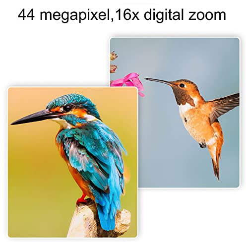 New HD Digital Camera, 1080P High-Definition Digital Camera 44 Million Photos 16x Digital Zoom Camera Anti-Shake Proof Home Camera Support Wide Angle Small Camera for Teens Boys