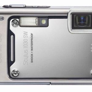 Olympus Stylus 1030SW 10.1MP Digital Camera with 3.6x Optical Wide Angle Zoom (Silver)