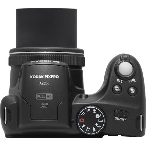 Kodak PIXPRO Astro Zoom AZ255-BK 16MP Digital Camera, 25X Optical Zoom, Black Bundle with Lexar 32GB High-Performance 800x UHS-I SDHC Memory Card + Deco Photo Camera Bag