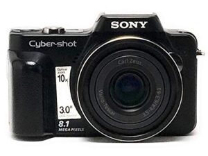 sony cybershot dsc-h10 8.1mp digital camera with 10x optical zoom with super steady shot