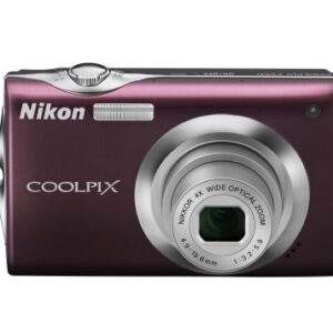 Nikon Coolpix S4000 12.0MP Digital Camera with 4x Optical Vibration Reduction (VR) Zoom and 3.0-Inch Touch-Panel LCD (Plum)