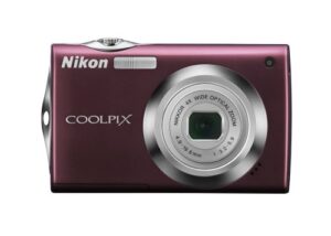 nikon coolpix s4000 12.0mp digital camera with 4x optical vibration reduction (vr) zoom and 3.0-inch touch-panel lcd (plum)