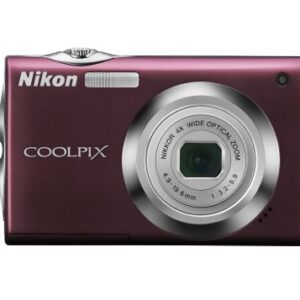 Nikon Coolpix S4000 12.0MP Digital Camera with 4x Optical Vibration Reduction (VR) Zoom and 3.0-Inch Touch-Panel LCD (Plum)