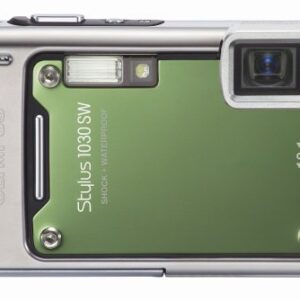 Olympus Stylus 1030SW 10.1MP Digital Camera with 3.6x Optical Wide Angle Zoom (Green)