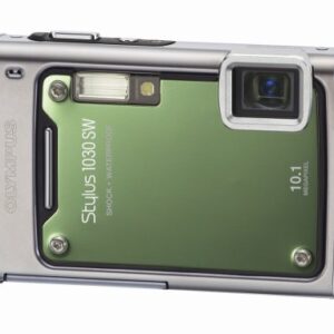 Olympus Stylus 1030SW 10.1MP Digital Camera with 3.6x Optical Wide Angle Zoom (Green)