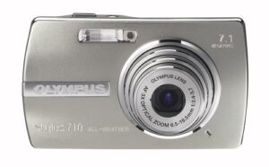olympus stylus 710 7.1mp ultra slim digital camera with 3x optical zoom (silver)