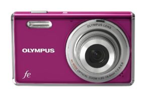 olympus fe-4000 12mp digital camera with 4x wide angle optical zoom and 2.7 inch lcd (magenta)
