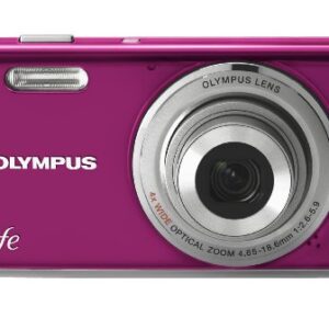 Olympus FE-4000 12MP Digital Camera with 4x Wide Angle Optical Zoom and 2.7 inch LCD (Magenta)