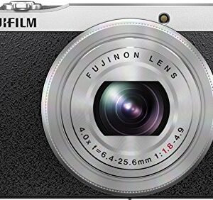 Fujifilm XQ2 Silver Digital Camera with 3-Inch LCD