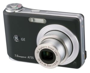 ge-a735 7mp digital camera with 3x optical zoom (black)