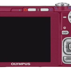 Olympus FE-340 8MP Digital Camera with 5x Optical Zoom (Red)