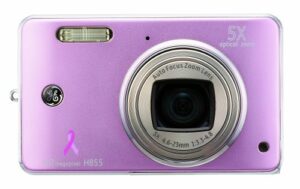 ge h855-pk 8 megapixel digital camera with 5x optical zoom and 3.0 inch lcd (pink)