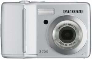 samsung digimax s730 7.2mp digital camera with 3x optical zoom (silver)