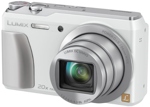 Panasonic DMC-ZS35W Digital Camera with 3.0-Inch TFT LCD (White)